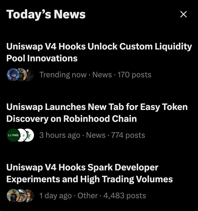 Uniswap Trending ($TREND) logo